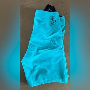 SALT LIFE Stealth Bomerz-Bañador Para Hombre Pantalones Cortos, Verde Mar, 30